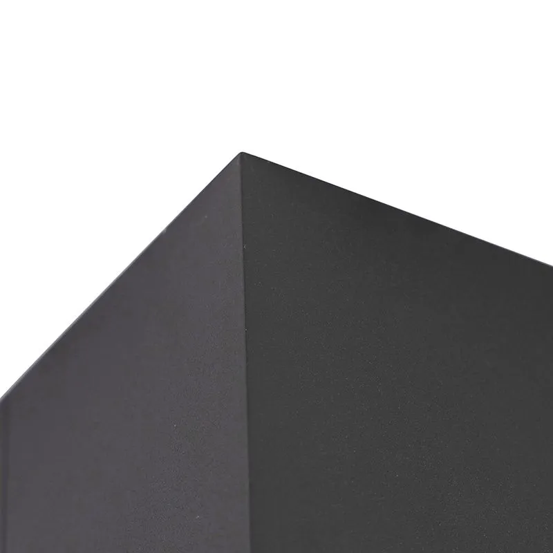Spot design noir 4-light - Qubo Honey